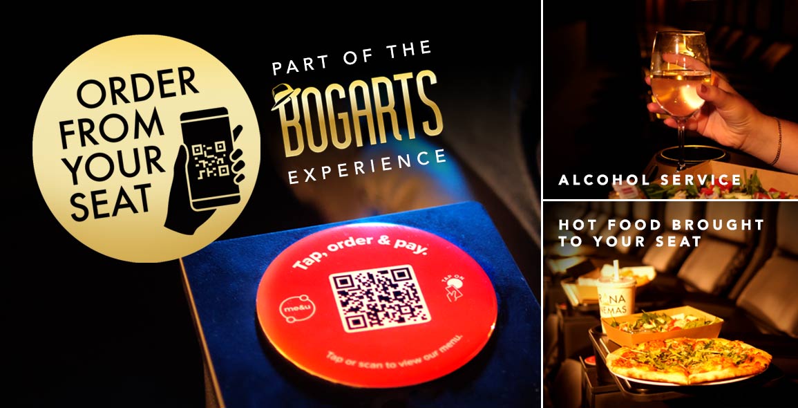 The Bogarts Experience - Hot Food and Alcohol Delivered To Your Seat